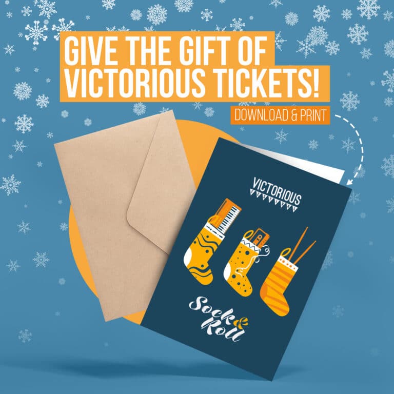 Victorious Tickets make great Christmas Presents! Victorious Festival